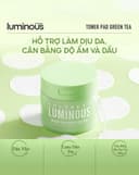 Nước Cân Bằng Dạng Miếng Colorkey Luminous Green Tea Purifying Pad 220ml (60 Miếng)