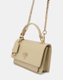 Túi Xách Nhỏ Top Handle Phối Khoá Bấm Jn