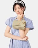 Túi Xách Nhỏ Top Handle Phối Khoá Bấm Jn