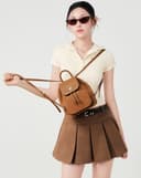 Balo Front Flap Bucket Backpack