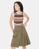 Áo Thun Sọc Form Ngắn Sát Nách