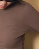 Áo thun form slim-fit tay dài