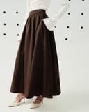 Chân váy maxi nhún eo