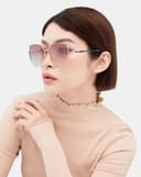  Mắt Kính Butterfly classic Gọng kim loại