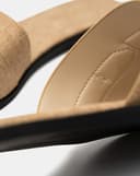 Giày Sandal Phối Quai Buckle Đính Đá