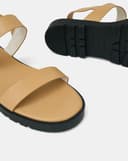 Giày Sandal Đế Bệt Quai Ngang