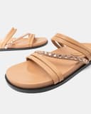 Giày Sandal Phối Dây Đính Đá