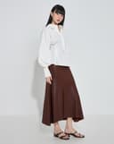 Giày Sandal Hai Quai Ngang Đính Buckle