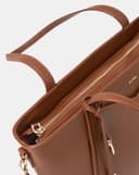 Túi Xách Lớn Tote Phối Charm Trang Trí