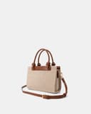 Túi Xách Nhỏ Tay Cầm Xoắn Phối Charm