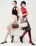 Túi Xách Nhỏ Top-Handle Trang Trí Charm