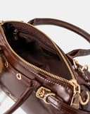 Túi Xách Nhỏ Top Handle Phối Charm Trang Trí