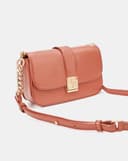 Túi Xách Nhỏ Buckle Dập Hoạ Tiết
