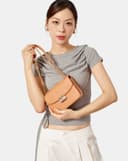 Túi Xách Nhỏ Phối Khoá Trang Trí