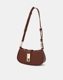 Túi Xách Nhỏ Đeo Vai Phối Khoá Xoay