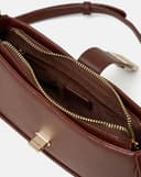 Túi Xách Nhỏ Đeo Vai Phối Khoá Xoay