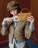 Túi Xách Nhỏ Vanity Case Let It Snow