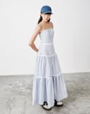 Đầm maxi 2 dây phối ren