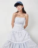 Đầm maxi 2 dây phối ren