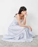 Đầm maxi 2 dây phối ren