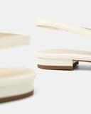 Giày Búp Bê Slingback Mũi Tròn