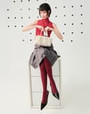 Túi Xách Nhỏ Top-Handle Trang Trí Charm