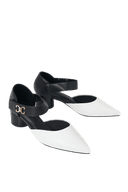 Giày Cao Gót Quai Hậu Xé Dán Có Khoá