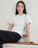 Áo thun basic cổ tròn