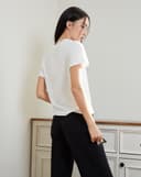 Áo thun basic cổ tròn