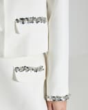 Áo khoác trang trí dây sequin