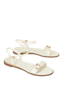 Giày Sandal Bệt Trang Trí Khoá