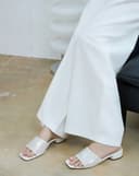 Giày Sandal Mule Sequin