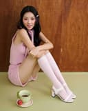 Giày Sandal Gót Trụ Quai Ngang Basic