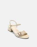 Giày Sandal Quai Đắp Phối Khóa