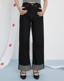 Quần dài lật gấu