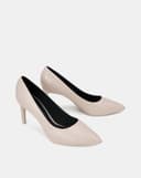 Giày Cao Gót Pump Mũi Nhọn Gót Thanh