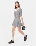 Chân váy mini xếp ly