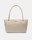 Túi Xách Lớn Tote Phối Khoá Trang Trí