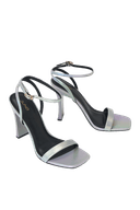 Giày Sandal Gót Thanh Phối Si Vân