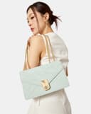 Túi Xách Nhỏ Form Bì Thư Trang Trí Khóa