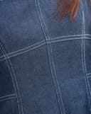 Đầm midi rã cúp 2 dây vải denim