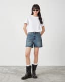 Quần short Jean Form A