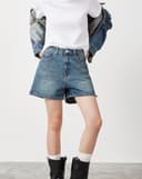 Quần short Jean Form A