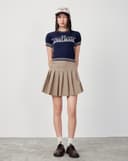 Áo dệt ngắn tay cest la vie