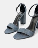 Giày Sandal Gót Vuông
