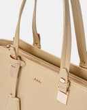 Túi Xách Lớn Tote Lớn Gắn Charm Trang Trí