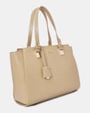 Túi Xách Lớn Tote Lớn Gắn Charm Trang Trí