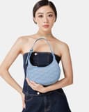 Túi Xách Nhỏ Hobo Trang Trí Logo Cách Điệu
