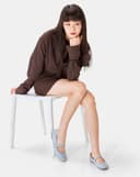 Giày Búp Bê Giày Ballerina Trang Trí Khóa