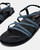 Giày Sandal Đế Bệt Quai Mảnh Chéo